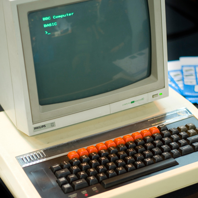A vintage BBC Micro