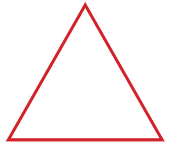 circles in a triangle puzzle