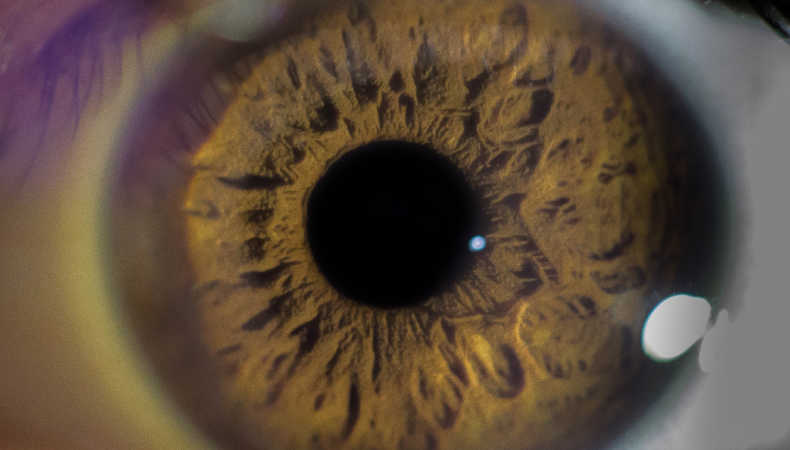 Close up image of an eye