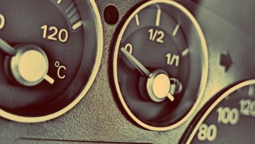 Car fuel gauge