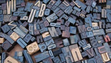 Letters and numbers