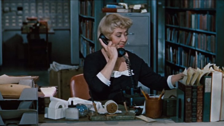telephone interview woman at desk