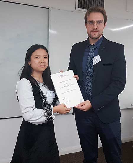 Karrie-Liu-presents-the-Graham-Hoare-Prize-to-Kristian-Kiradjiev