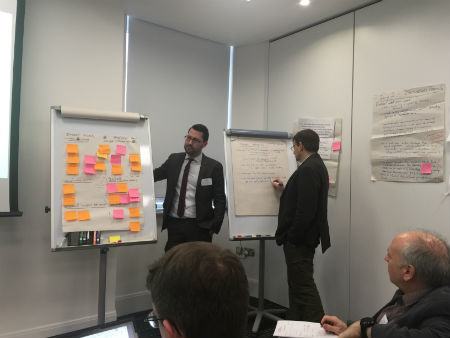 Matt Butchers KTN Alan Champneys University of Bristoland David Abrahams INI in discussion