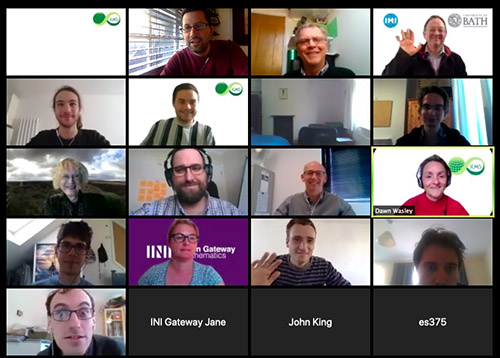 Not your typical workshop photo - Virtual Study Groups
