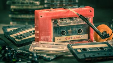 Urban Maths: The Best of Both Worlds Walkman and cassette tapes