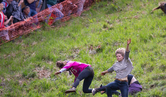 Cheese rolling at Cooper's Hill