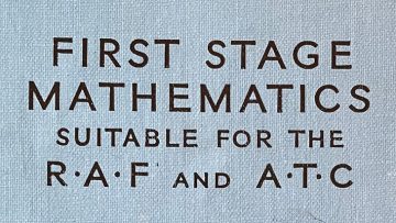 First Stage Mathematics Suitable for the R.A.F. and A.T.C. cropped book cover