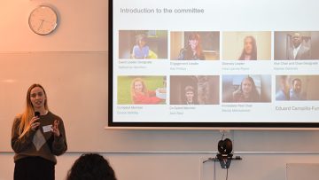 IMA Chair Robyn introduces the ECM Committee