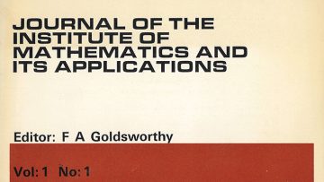 IMA Journal cover