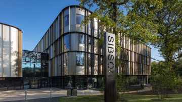 Sibson Building, University of Kent. Architect: Penoyre & Prasad